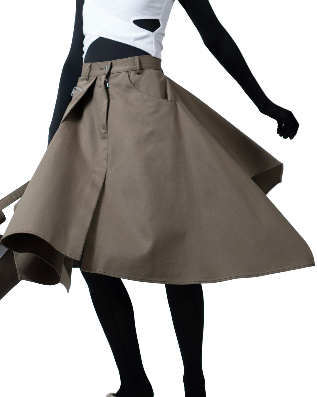 CARGO ROUND SKIRT